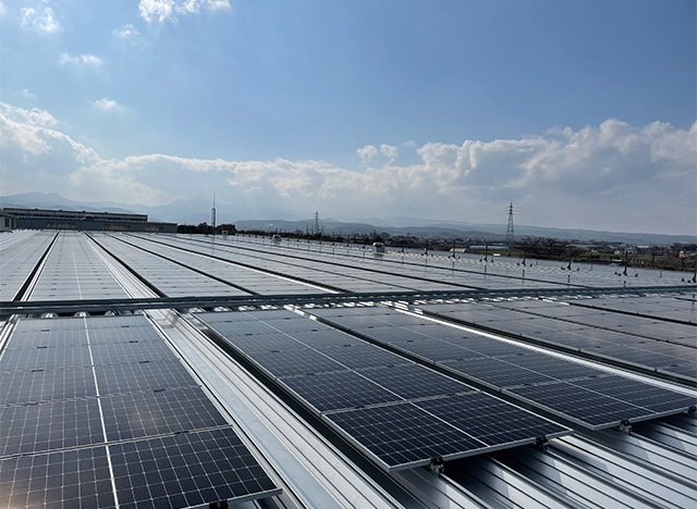 大分県 太陽光パネル設置工事