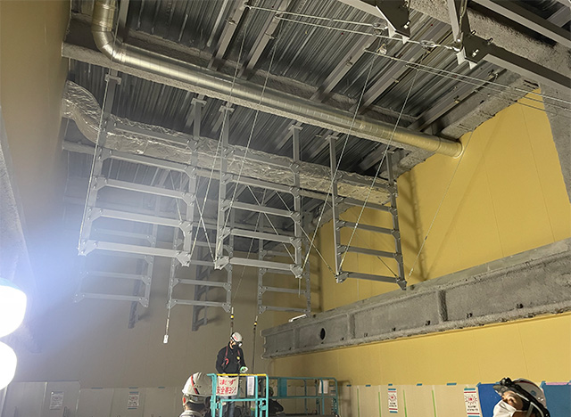 熊本市中央区 電気室内耐震補強工事